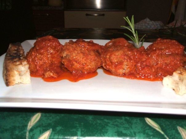 Polpette di carne in salsa di pomodoro