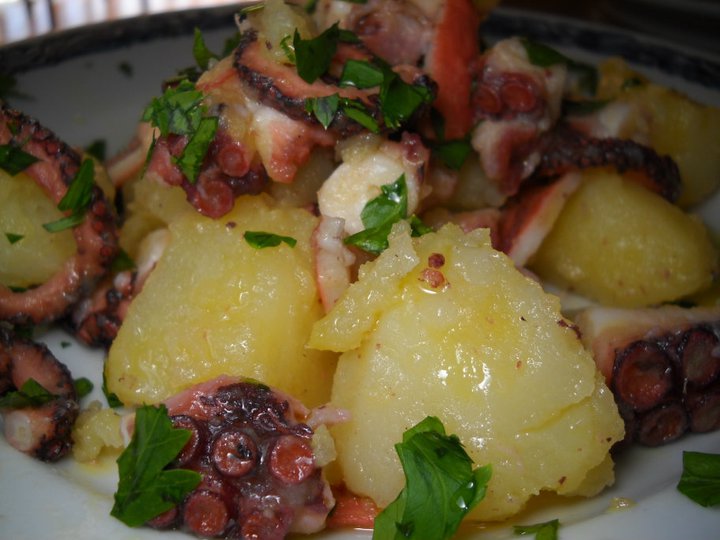 Insalata di polpo e patate