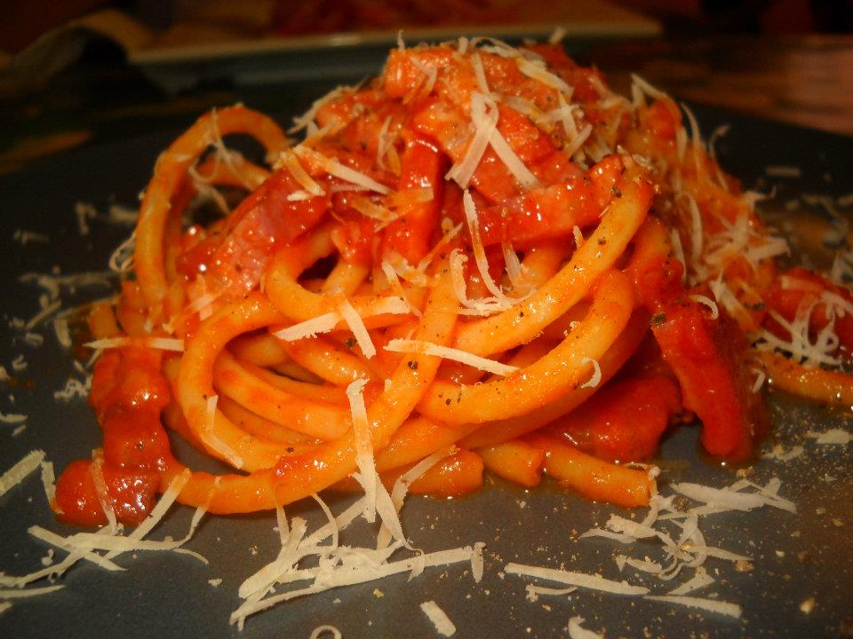 Bucatini all'amatriciana